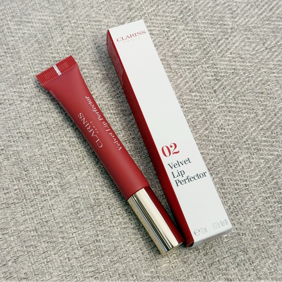 Clarins Other - Clarins Velvet Lip Perfector Cushion Lipstick 12ml Full Size
